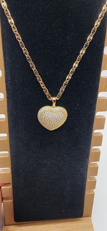 Cadena de oro laminado 14k