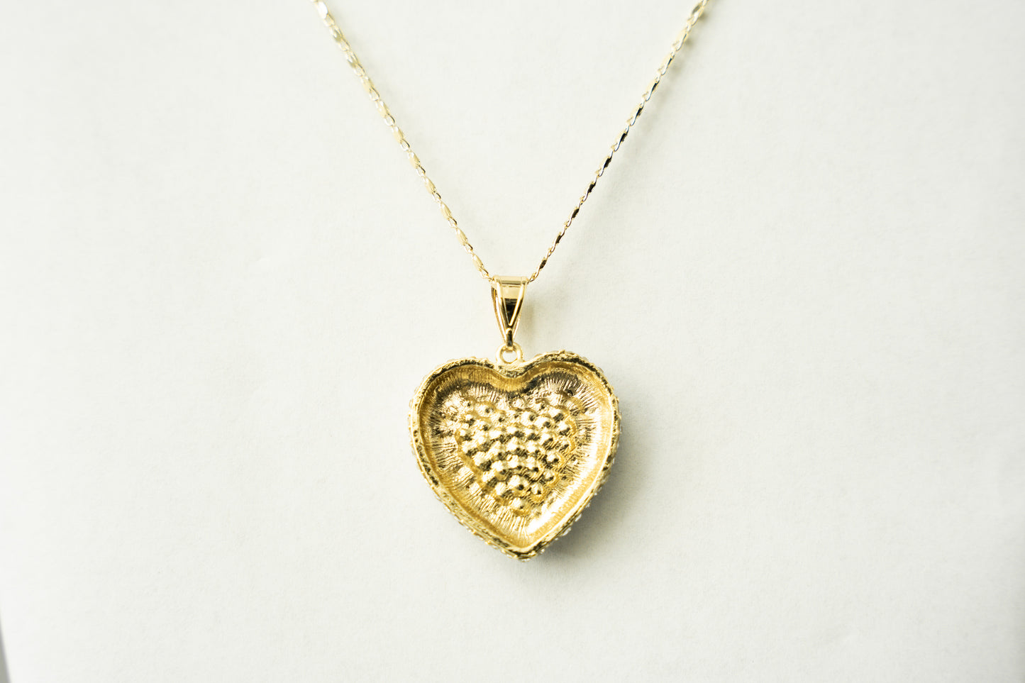 Studded Heart Necklace