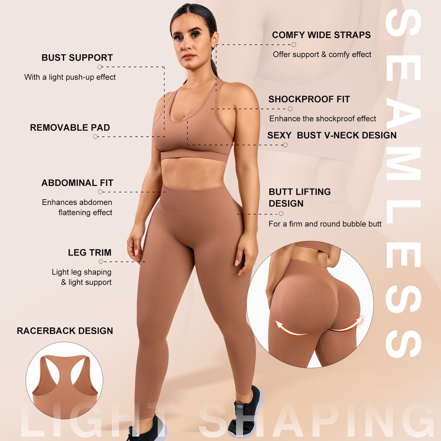 Sexy Seamless Sportswear