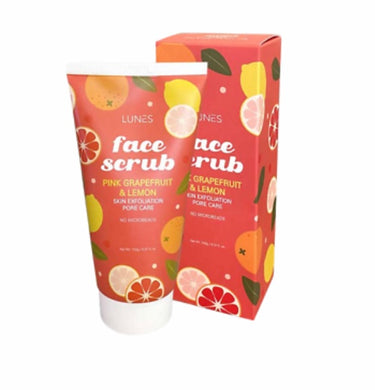 Skincare- Lunes face scrub Pink Grapefruit & lemon